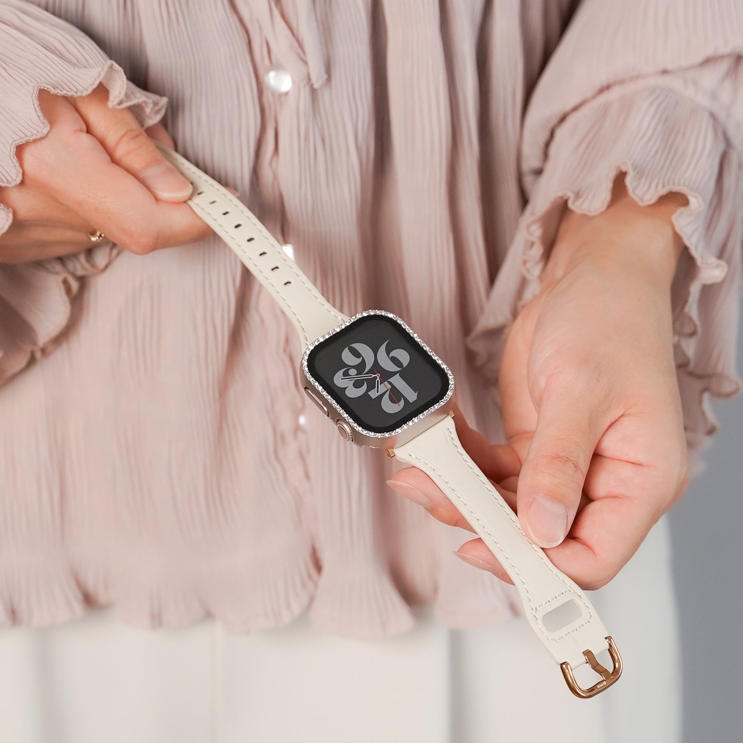 スマートレザー スリム アップルウォッチバンド Apple Watch ベルト