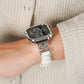 【NEW】リボンストーン スリムレザー アップルウォッチバンド Apple Watch ベルト