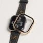 【NEW】ゴールドライン 全面 保護カバー ガラス付き ハードタイプ アップルウォッチ ケース Apple Watch