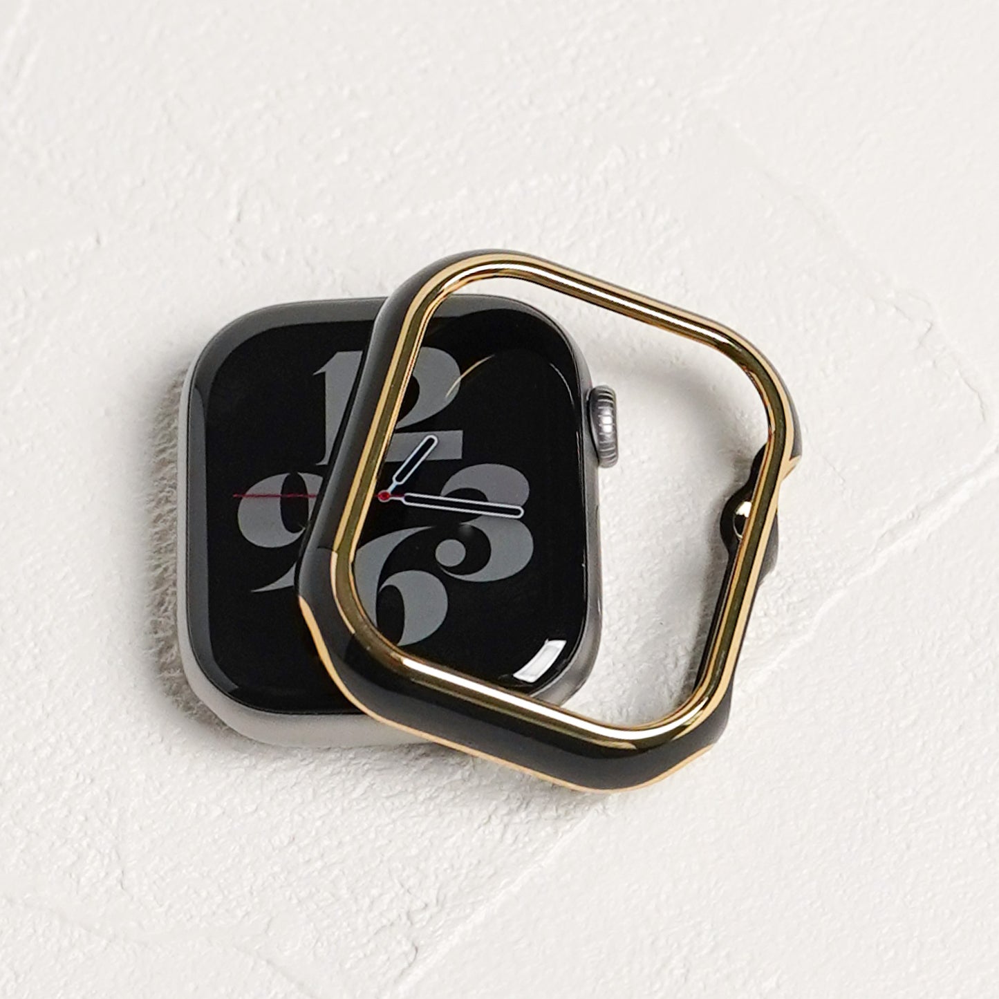 【NEW】ゴールドライン 保護フレーム ガラスなし ハードタイプ アップルウォッチ ケース Apple Watch