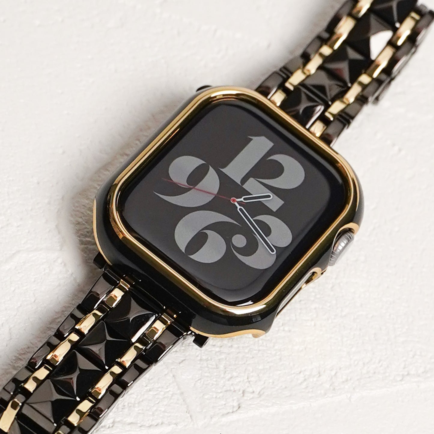 【NEW】ゴールドライン 保護フレーム ガラスなし ハードタイプ アップルウォッチ ケース Apple Watch