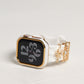 【NEW】ゴールドライン 保護フレーム ガラスなし ハードタイプ アップルウォッチ ケース Apple Watch