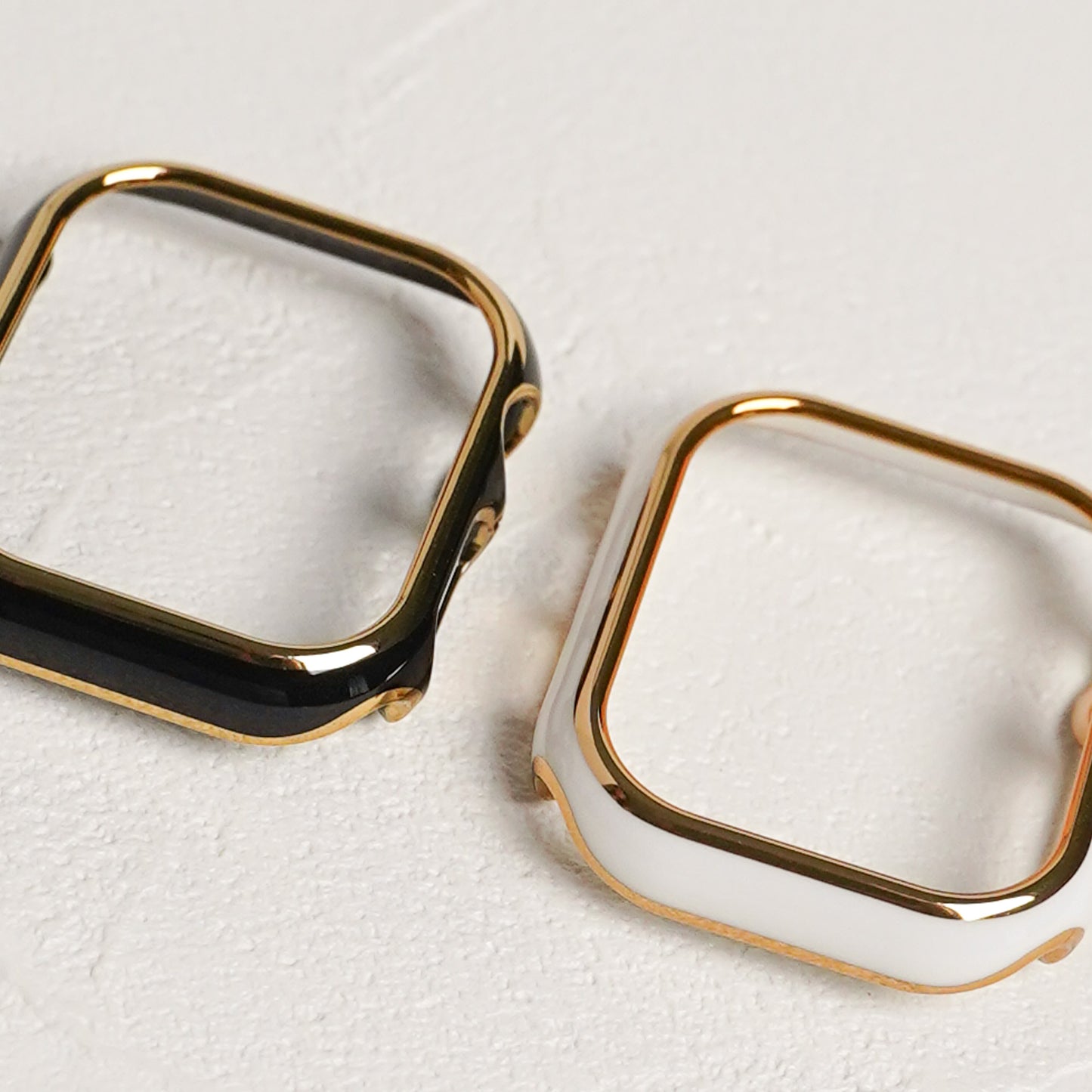 【NEW】ゴールドライン 保護フレーム ガラスなし ハードタイプ アップルウォッチ ケース Apple Watch