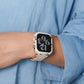 【NEW】樹脂 マーブル 保護フレーム ガラスなし ハードタイプ アップルウォッチ ケース Apple watch