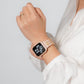 【NEW】ゴールドライン 全面 保護カバー ガラス付き ハードタイプ アップルウォッチ ケース Apple Watch