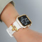 【NEW】ゴールドライン 保護フレーム ガラスなし ハードタイプ アップルウォッチ ケース Apple Watch
