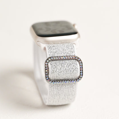 ナイロン グリッター ストーン アップルウォッチバンド キラキラ Apple watch ベルト