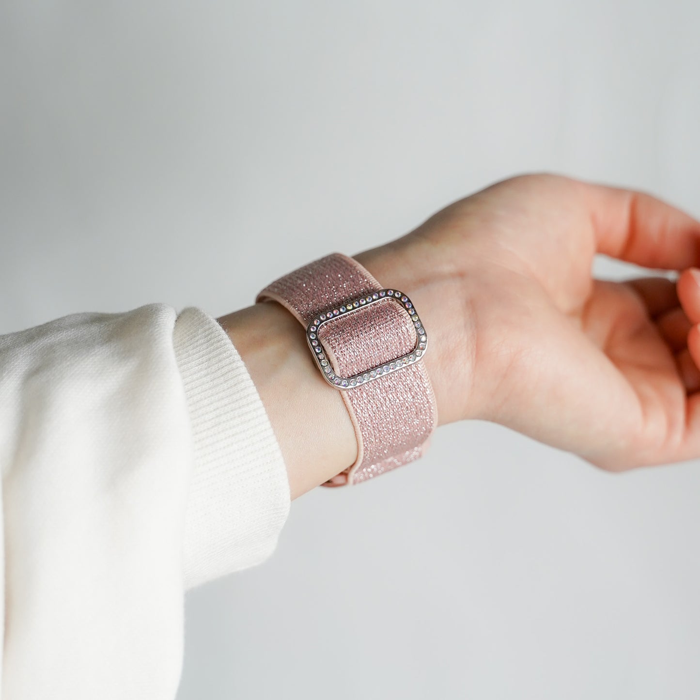 [NEW] Nylon Glitter Stone Apple Watch Band Sparkling Apple watch