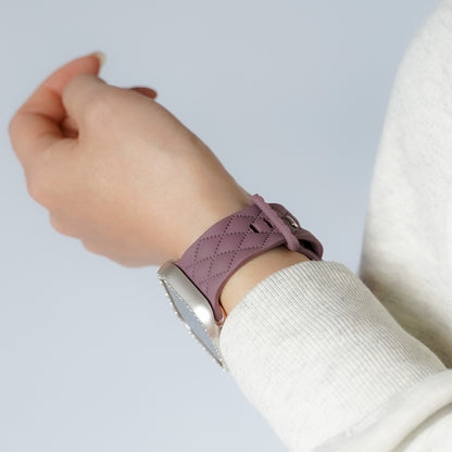 キルティング風 シリコン アップルウォッチバンド Apple Watch ベルト