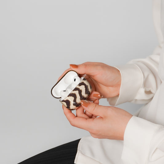 ボーダー エアポッズケース AirPods ケース AirPods4 Pro2 case