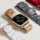 【NEW】シュシュ風 サテン アップルウォッチバンド Apple Watch ベルト