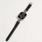 【NEW】ハート×ストーン スリムレザー アップルウォッチバンド Apple Watch ベルト