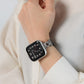 【NEW】ハート×ストーン スリムレザー アップルウォッチバンド Apple Watch ベルト