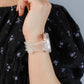 Clear Integrated Wave Apple Watch Band Case Transparent Apple Watch