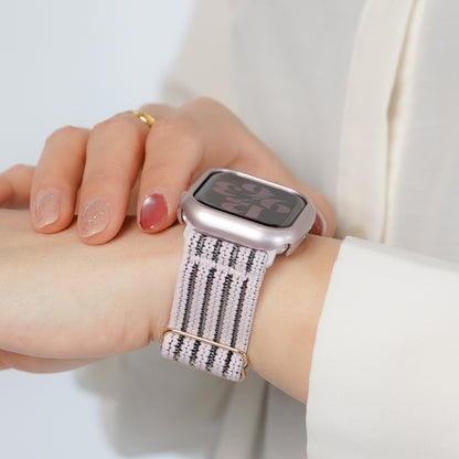 ストライプ ナイロン アップルウォッチバンド Apple Watch ベルト