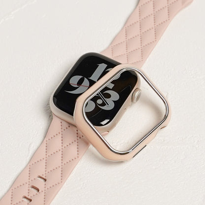 Silver Line Protective Frame Hard Type Apple Watch Case Apple Watch