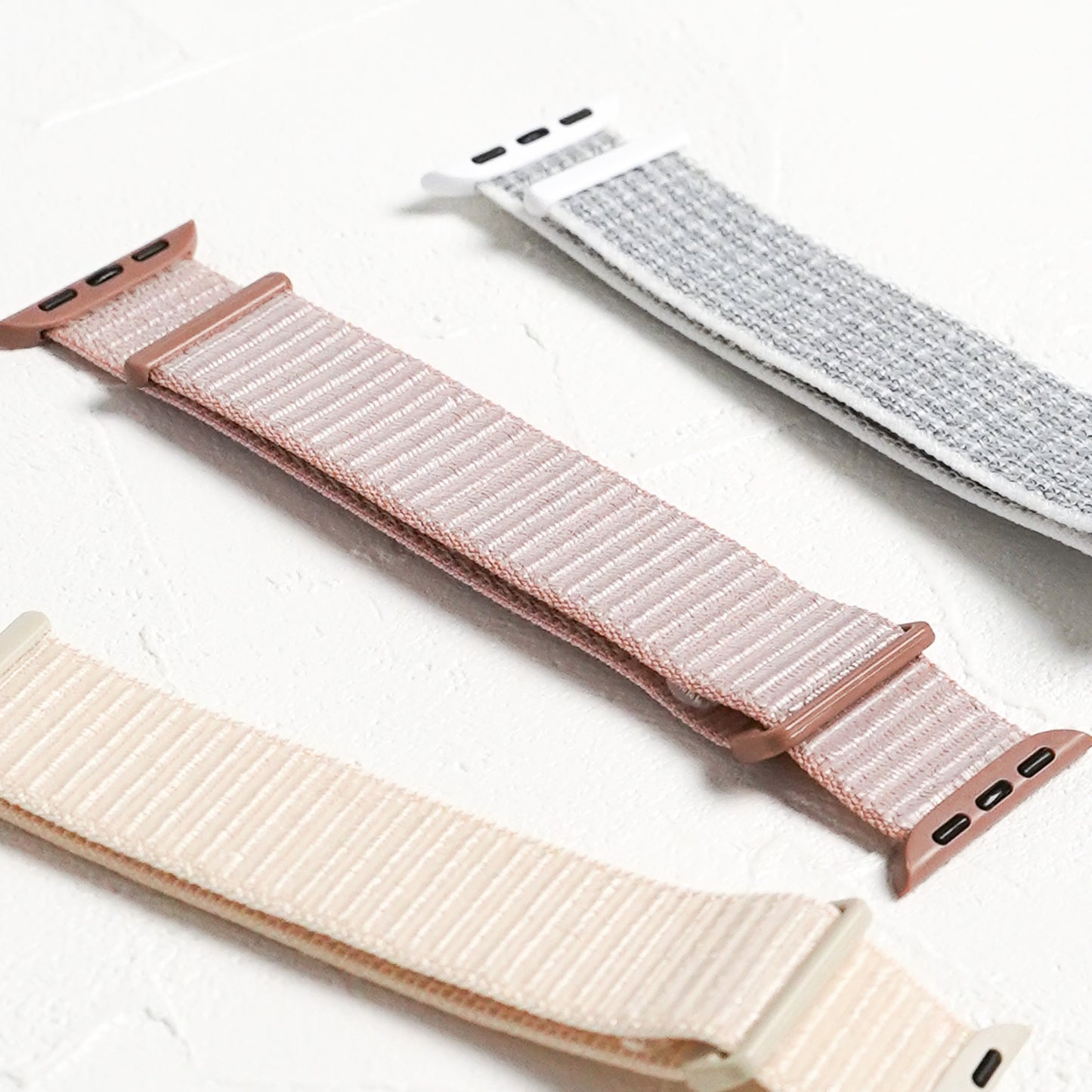 【NEW】ナイロン マジックテープ アップルウォッチバンド Apple Watch ベルト