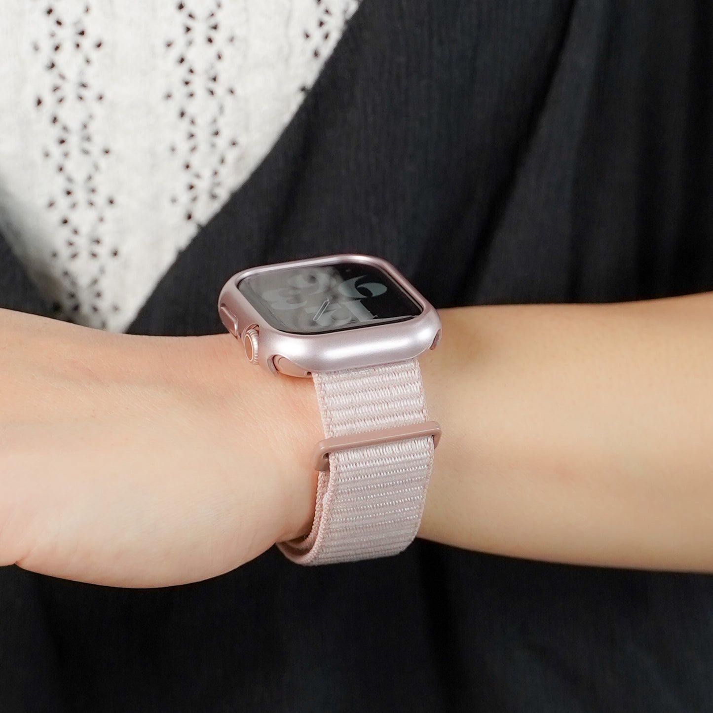 【NEW】ナイロン マジックテープ アップルウォッチバンド Apple Watch ベルト