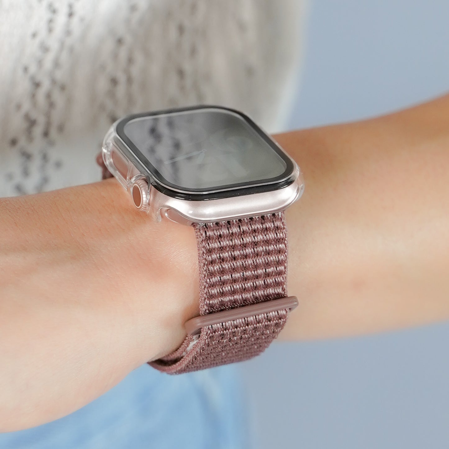 【NEW】ナイロン マジックテープ アップルウォッチバンド Apple Watch ベルト