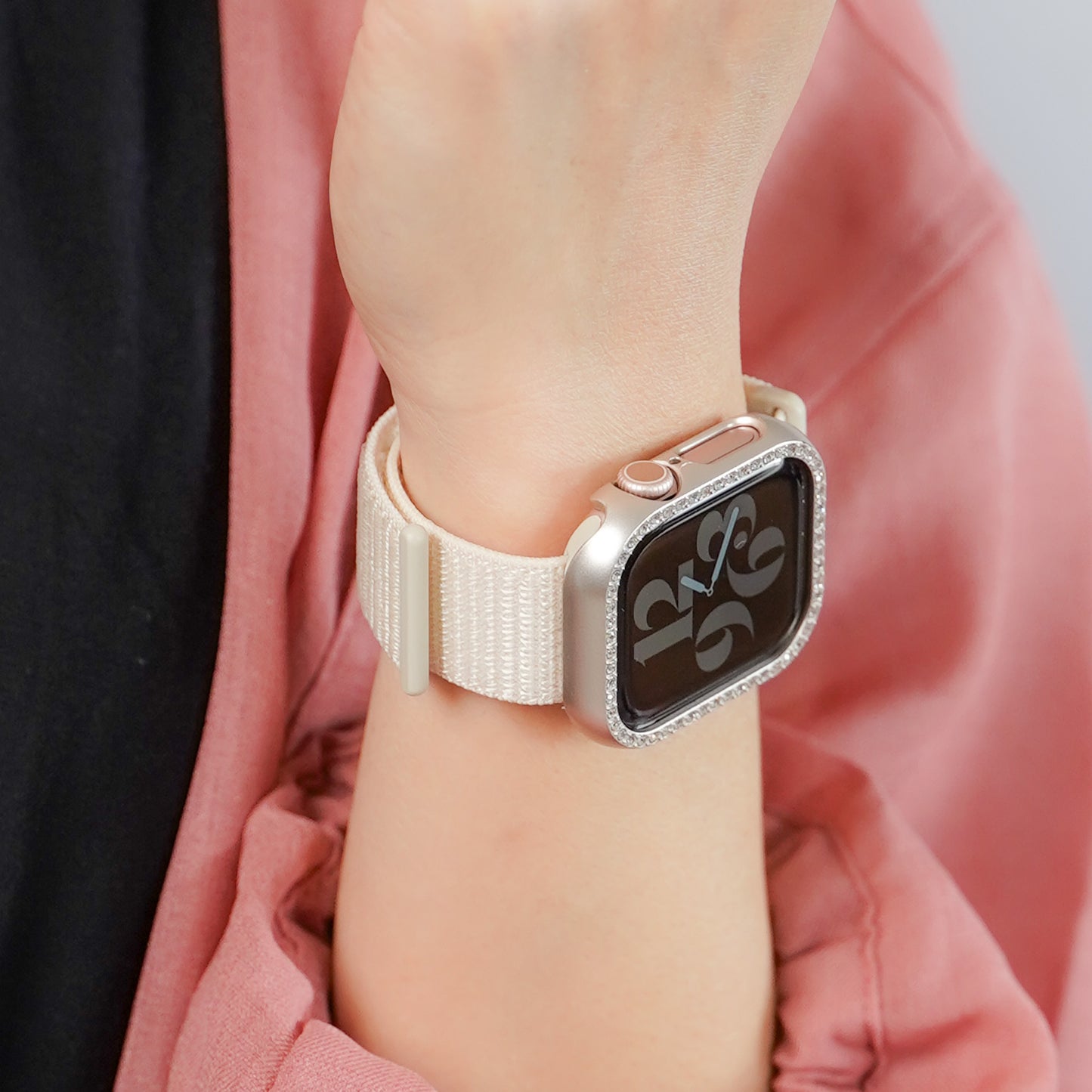 【NEW】ナイロン マジックテープ アップルウォッチバンド Apple Watch ベルト