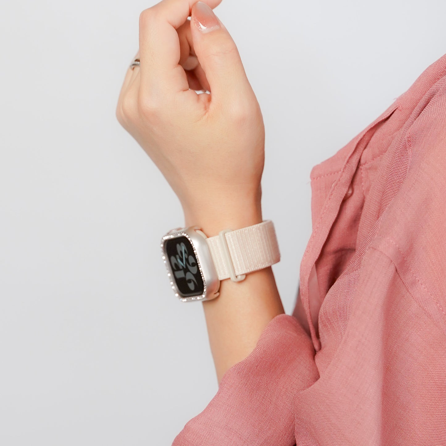 【NEW】ナイロン マジックテープ アップルウォッチバンド Apple Watch ベルト