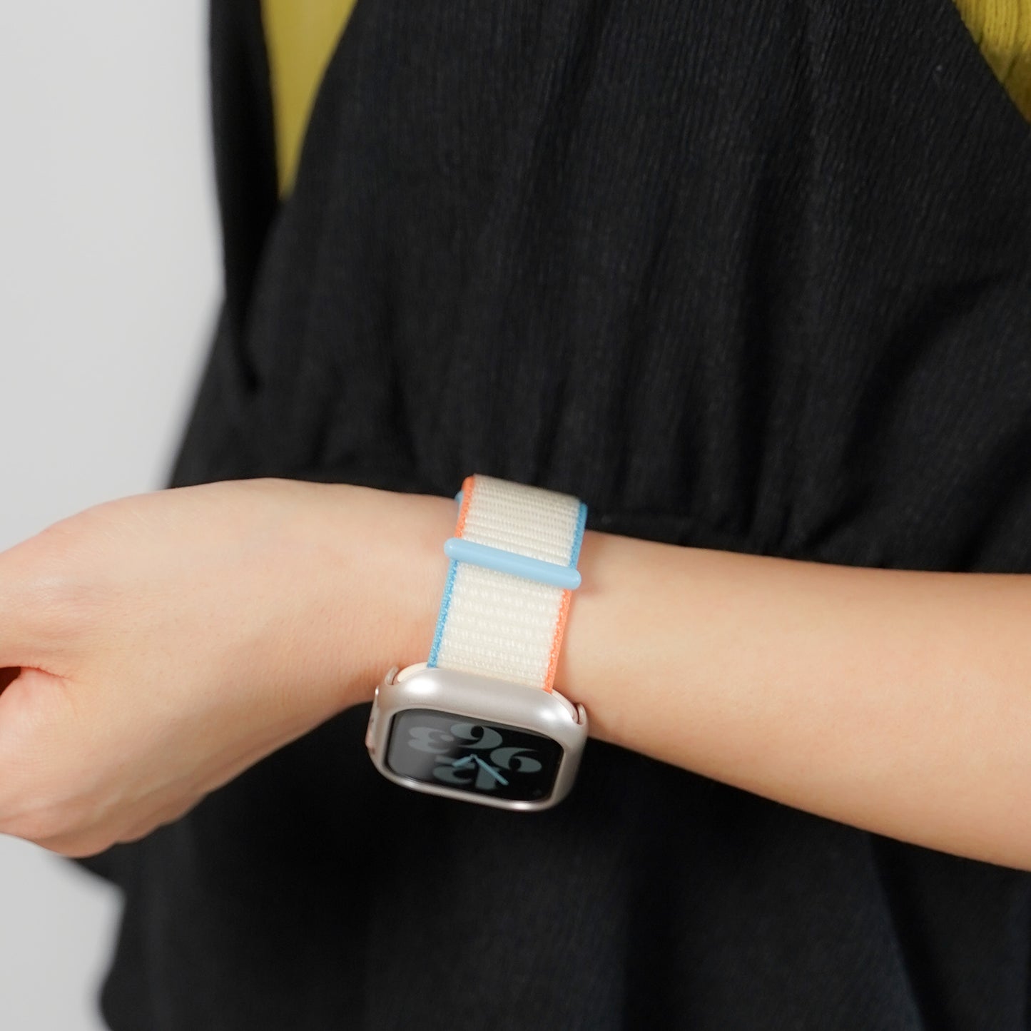 【NEW】ナイロン マジックテープ アップルウォッチバンド Apple Watch ベルト