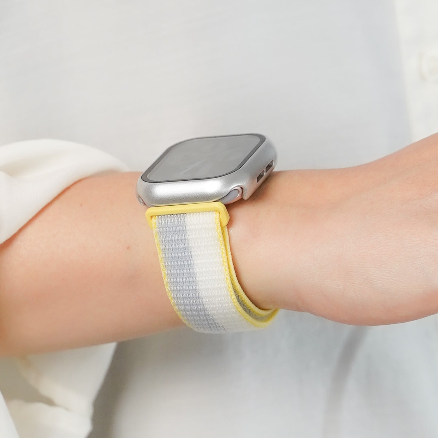 【NEW】ナイロン マジックテープ アップルウォッチバンド Apple Watch ベルト