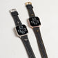 【NEW】デニムレザー×スタッズ アップルウォッチバンド Apple Watch ベルト
