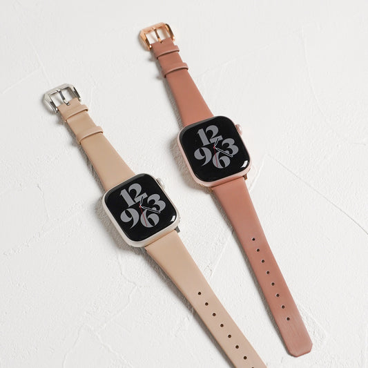 【NEW】レザー シルク調 アップルウォッチバンド Apple Watch ベルト