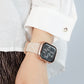 レオパード シリコン ツートンカラー アップルウォッチバンド Apple Watch ヒョウ柄 ベルト
