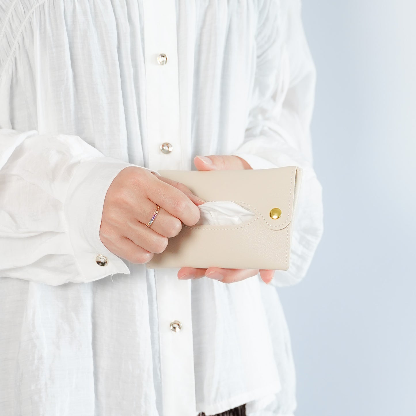 【NEW】ポケットティッシュケース レザー テッシュカバー