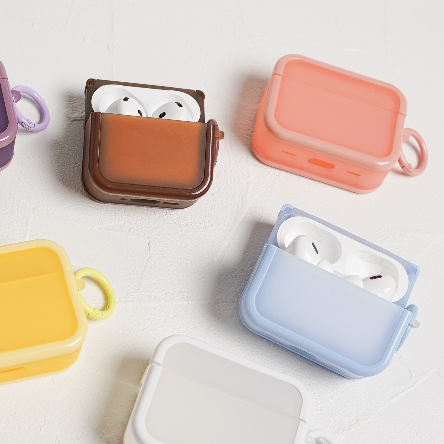 【NEW】カラフルポップ エアポッズケース AirPods カバー AirPods4 Pro2 case