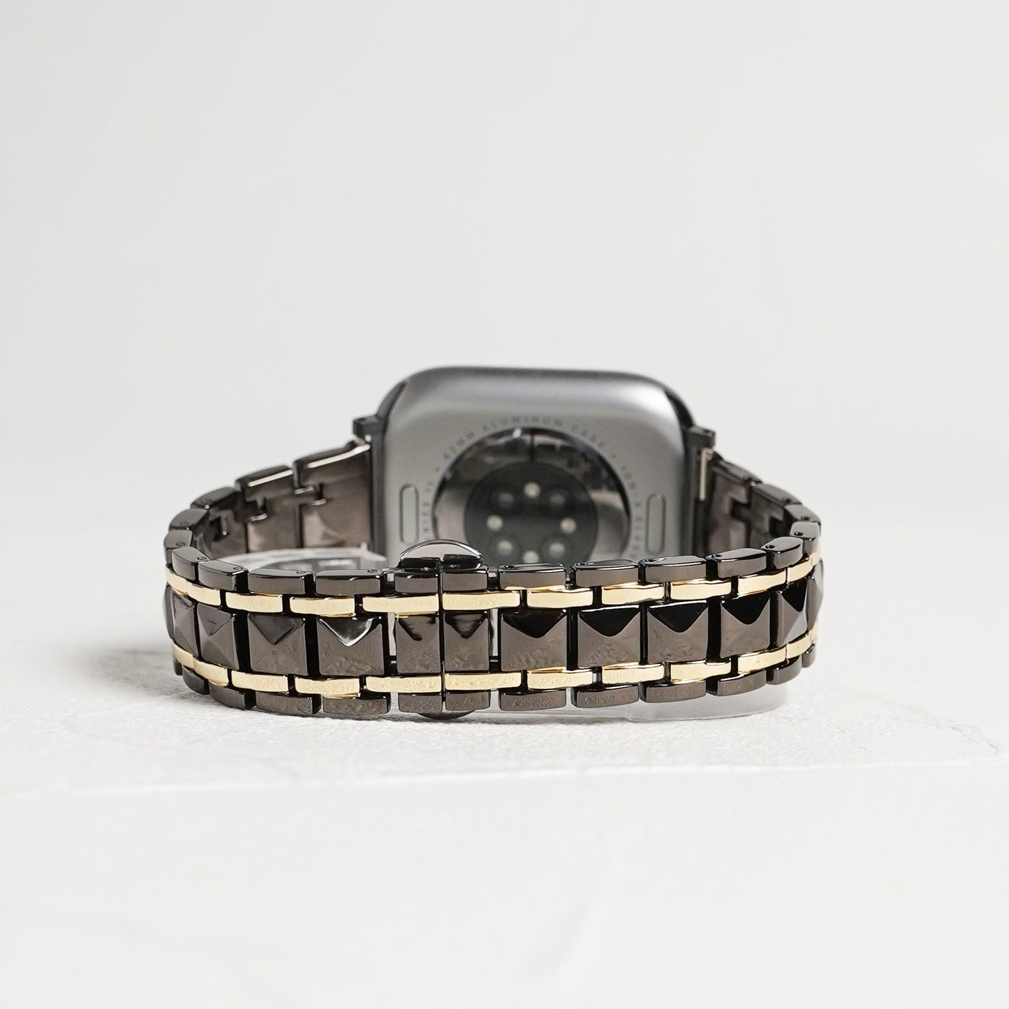 【NEW】ステンレス コンビカラー スタッズ アップルウォッチバンド Apple Watch ベルト