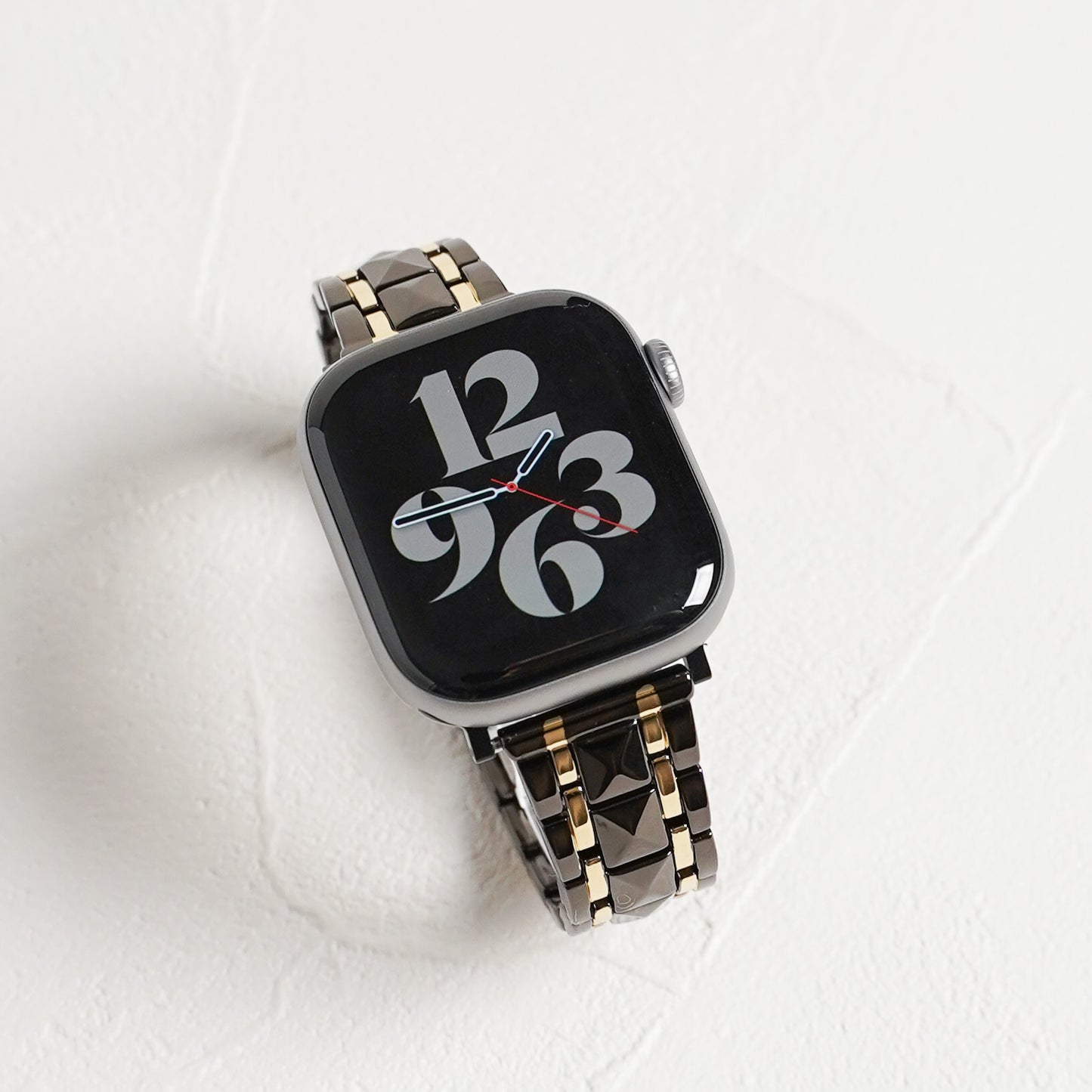 【NEW】ステンレス コンビカラー スタッズ アップルウォッチバンド Apple Watch ベルト