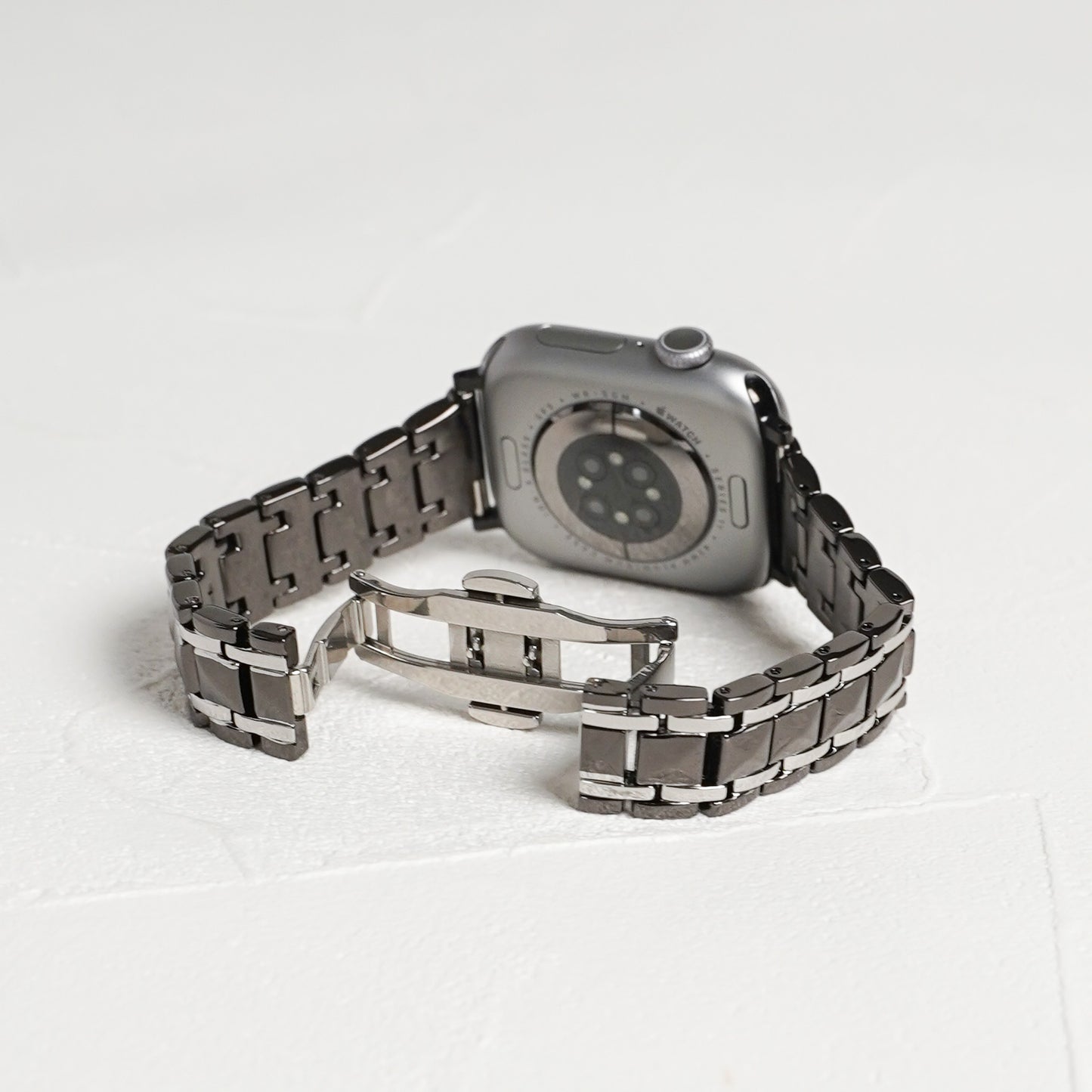 【NEW】ステンレス コンビカラー スタッズ アップルウォッチバンド Apple Watch ベルト