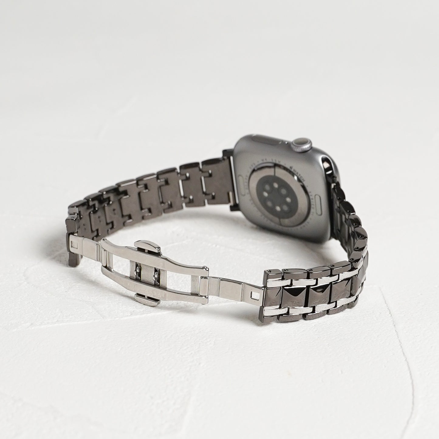 【NEW】ステンレス コンビカラー スタッズ アップルウォッチバンド Apple Watch ベルト