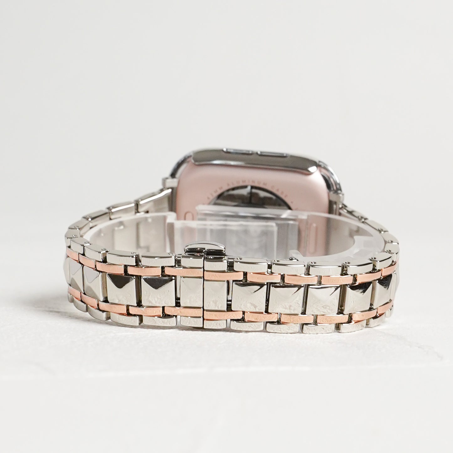 【NEW】ステンレス コンビカラー スタッズ アップルウォッチバンド Apple Watch ベルト