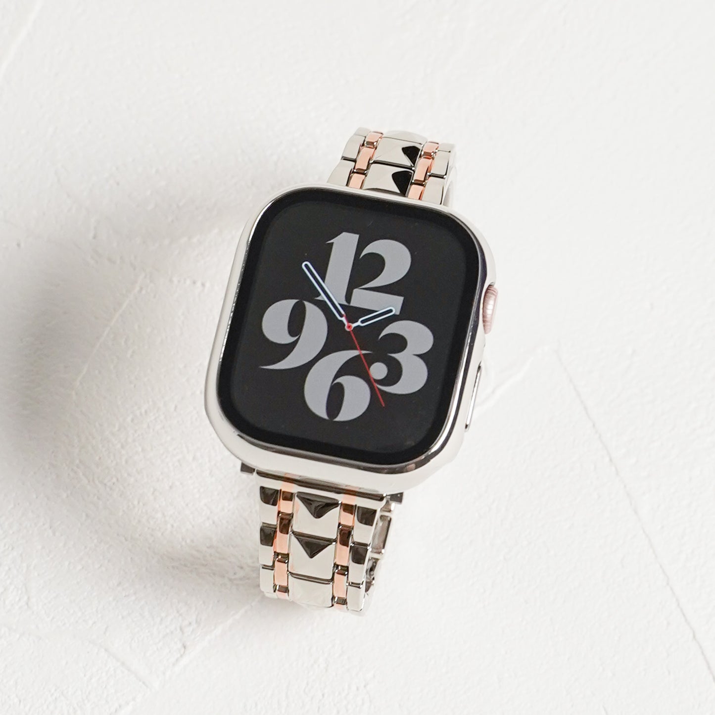【NEW】ステンレス コンビカラー スタッズ アップルウォッチバンド Apple Watch ベルト