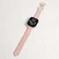 シリコン ローズ×フリル アップルウォッチバンド Apple Watch ベルト