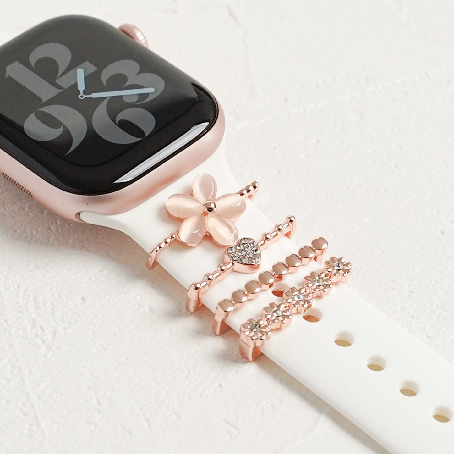 フラワーチャーム アクセサリー アップルウォッチ Apple Watch