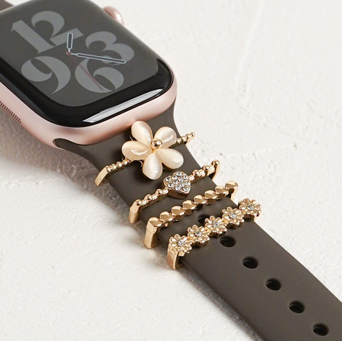 フラワーチャーム アクセサリー アップルウォッチ Apple Watch