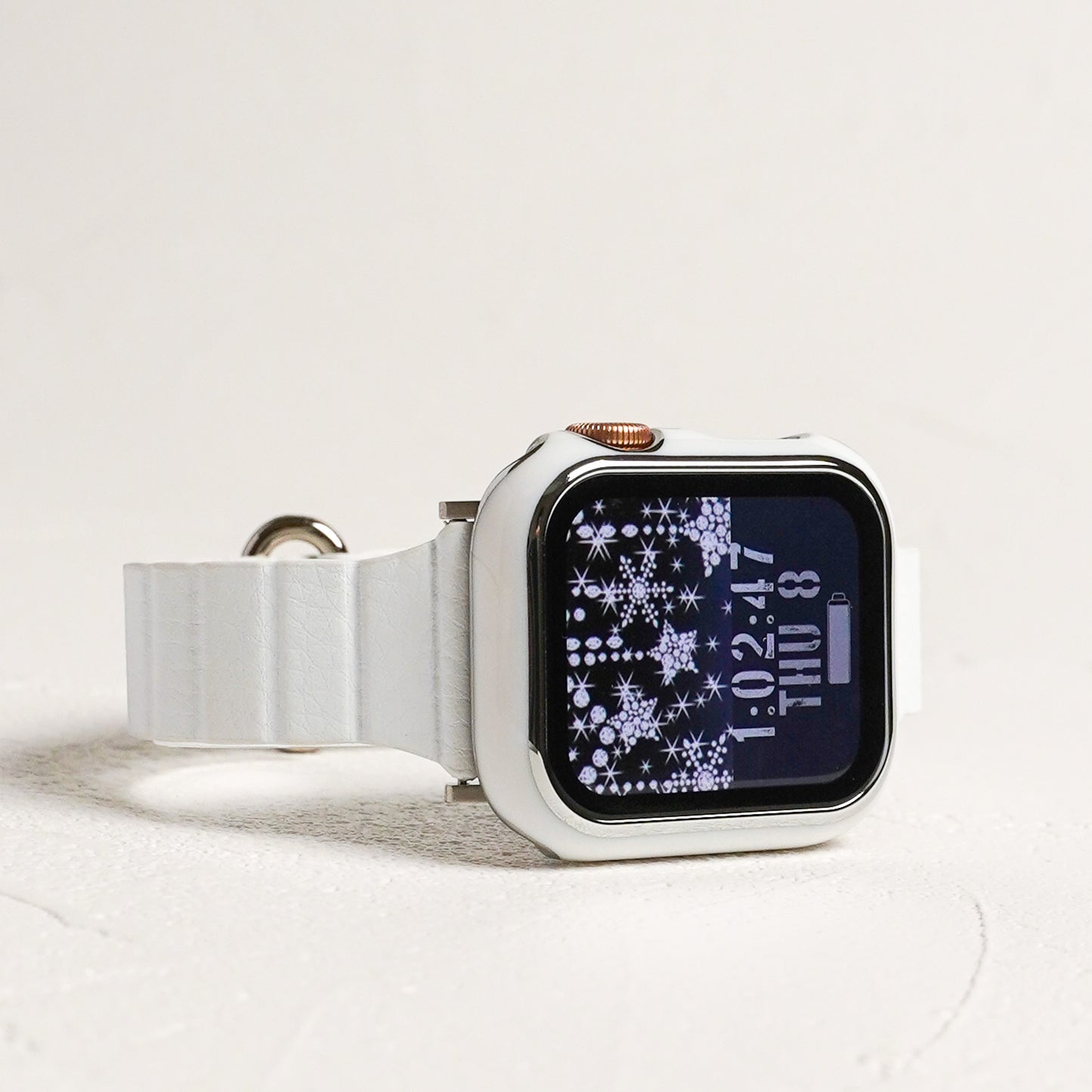 マグネット スリム レザー アップルウォッチバンド レザーループ Apple Watch ベルト