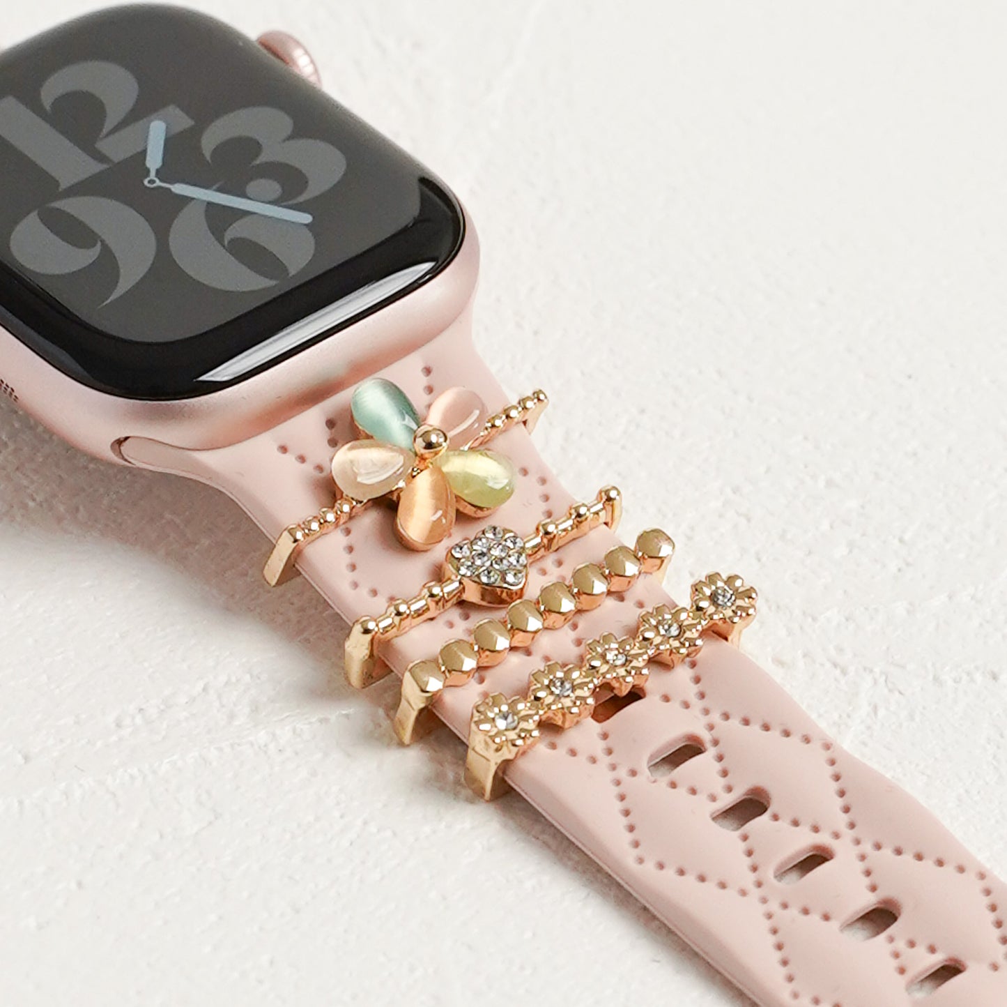 フラワーチャーム アクセサリー アップルウォッチ Apple Watch