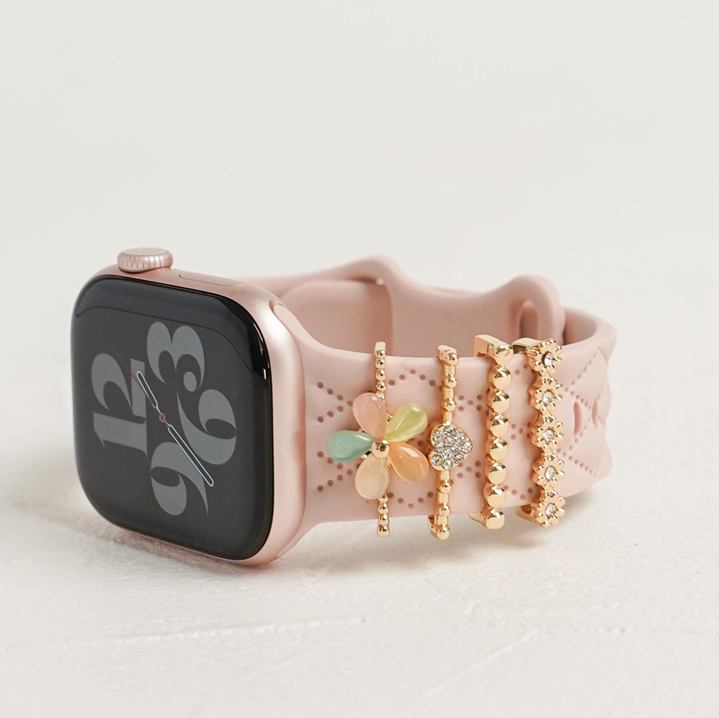 フラワーチャーム アクセサリー アップルウォッチ Apple Watch