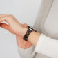 レオパード キャンバスレザー スリム アップルウォッチバンド Apple Watch ベルト