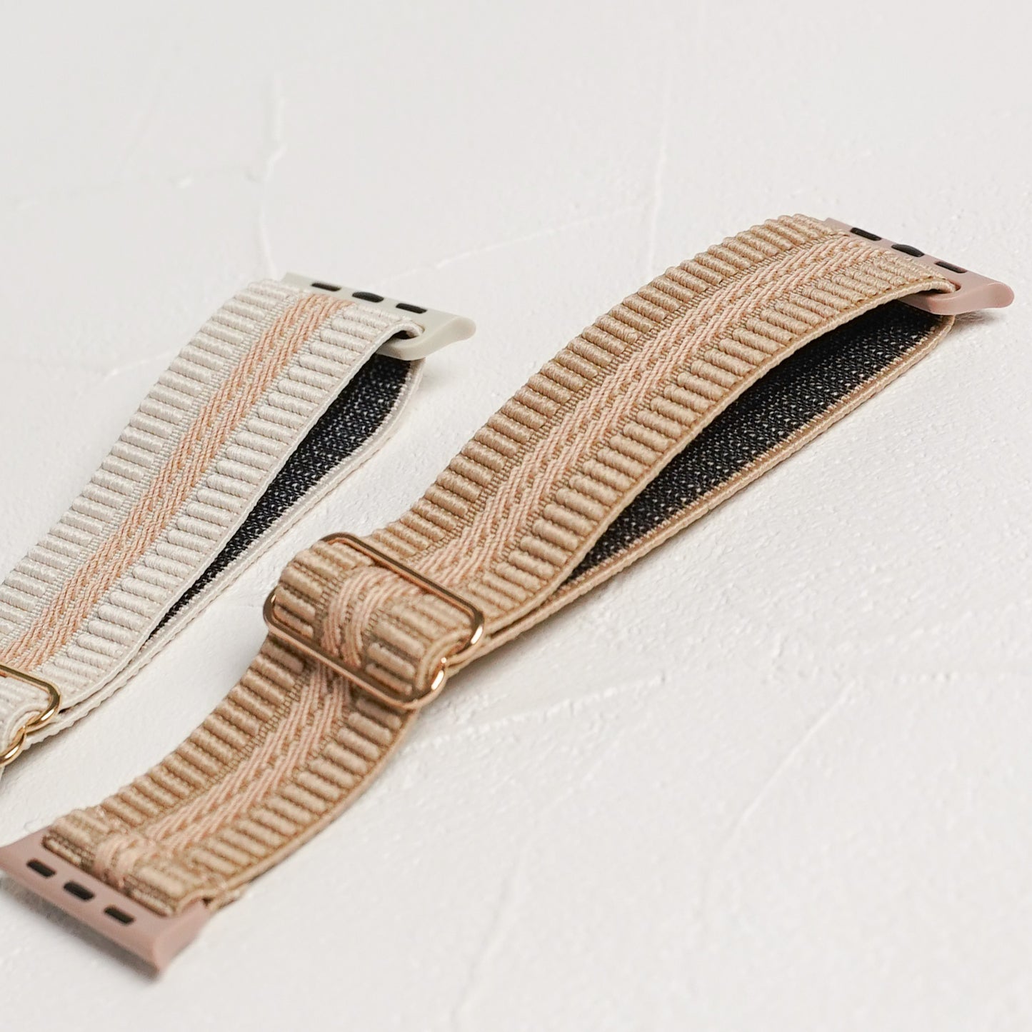 ナイロン テクスチャーライン アップルウォッチバンド Apple Watch ベルト