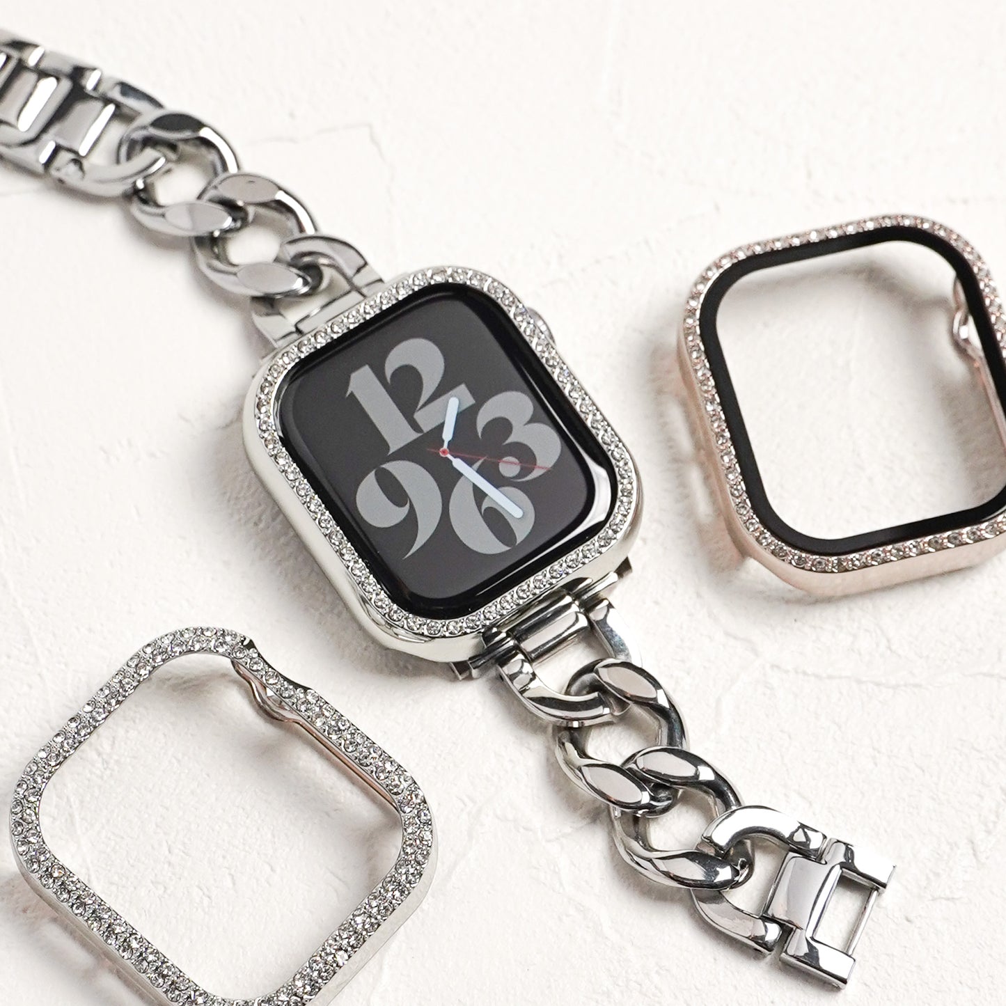 ステンレスチェーン アップルウォッチバンド Apple Watch ベルト