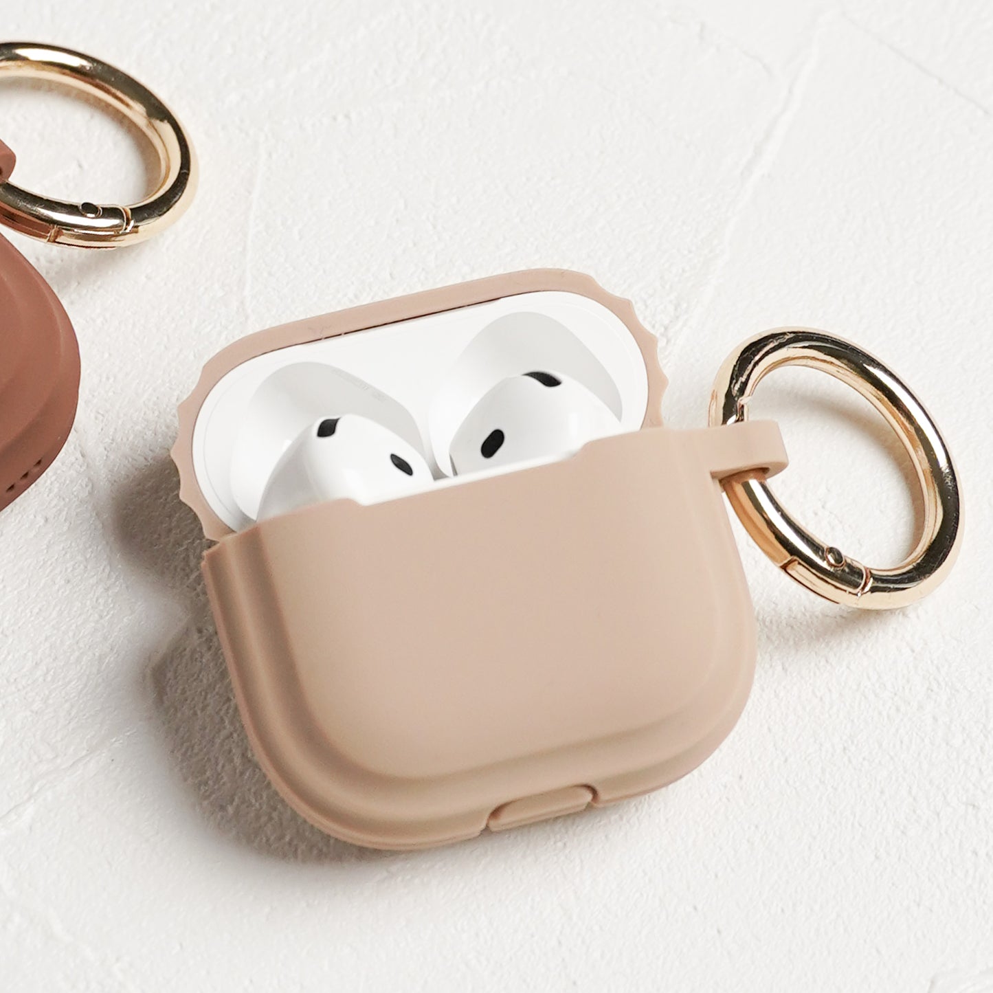【NEW】シリコン ラテカラー エアポッズケース AirPods カバー AirPods4 Pro2 case