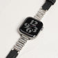 【NEW】ラインストーン スリムレザー アップルウォッチバンド Apple Watch ベルト