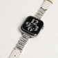 【NEW】ラインストーン スリムレザー アップルウォッチバンド Apple Watch ベルト